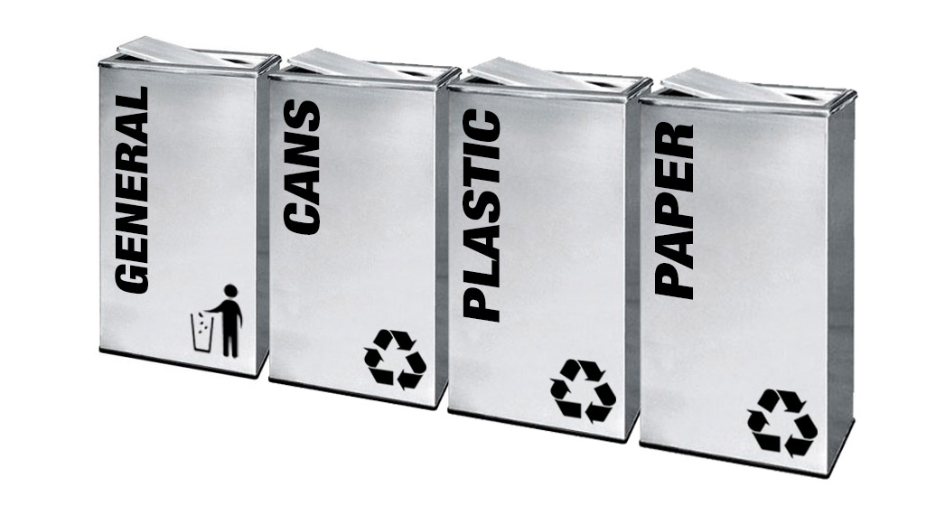 RSS403 S Stainless Steel Recycling Bin Perstorp Sdn Bhd