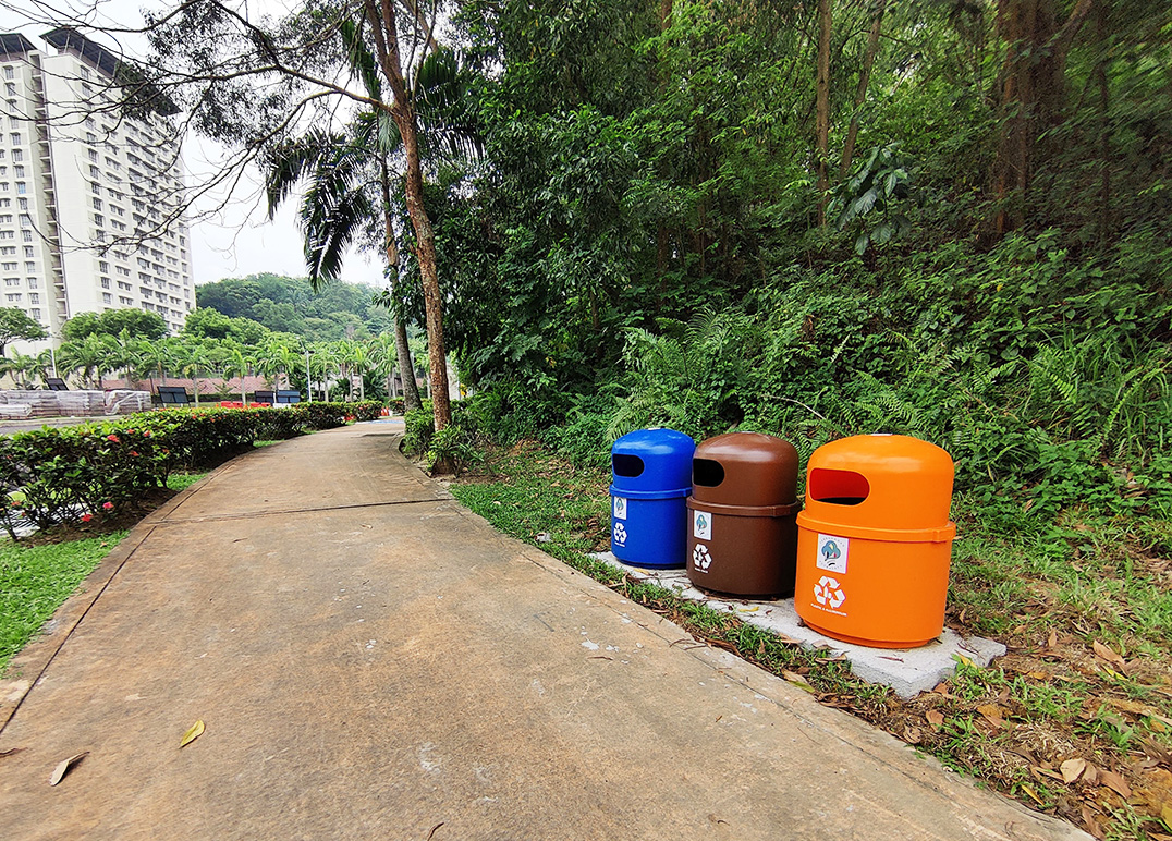 Recycling Bins in Putrajaya