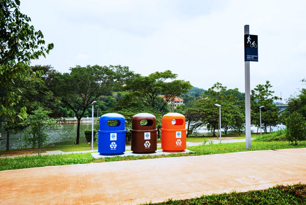 Recycling-Bins-In-Putrajaya