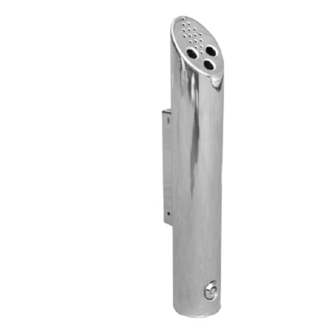 Stainless steel ashtray bins