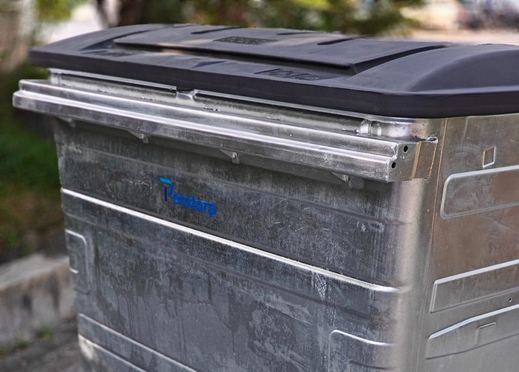 MGB Galvanized Wheel Bin